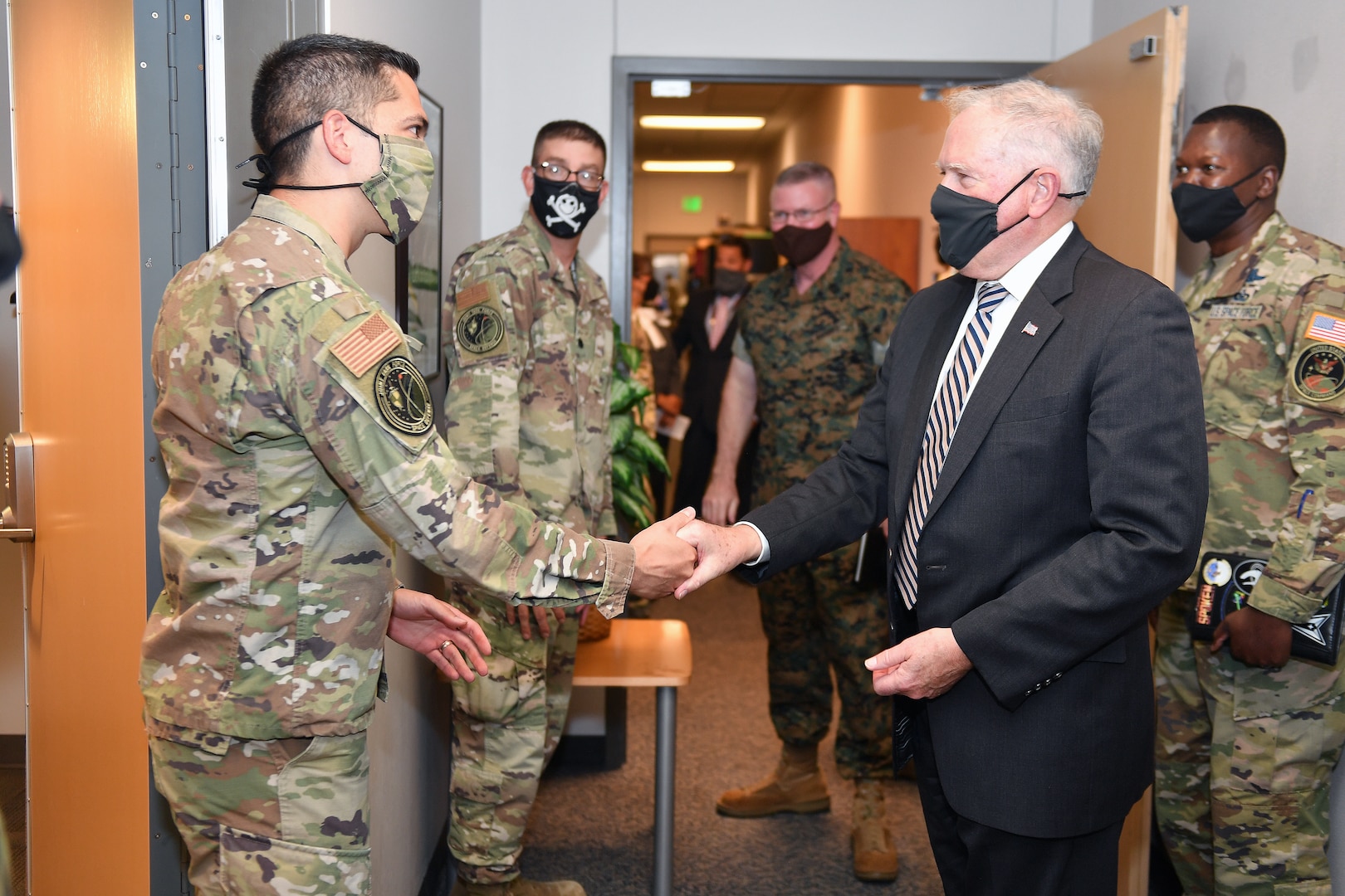 SECAF Recognizes JTF-SD personnel