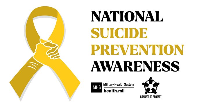 September is Suicide Prevention Month. '#ConnectToProtect: Help is Within Reach.'