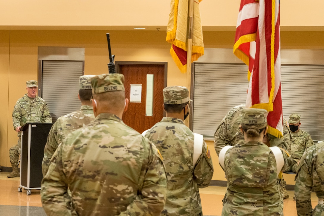 650th Regional Support Group Change of Command