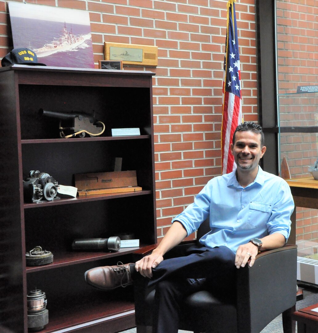 IMAGE: Naval Surface Warfare Center Dahlgren Division Branch Chief Engineer Rufino Adorno-Avila is the recipient of the Rising Star Award for his leadership achievements and significant work supporting multiple electromagnetic spectrum programs and projects.