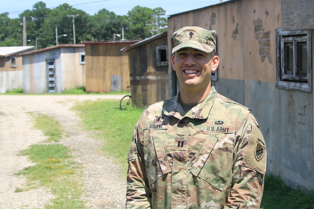 U.S. Army Reserve Capt. Maxwell Groene