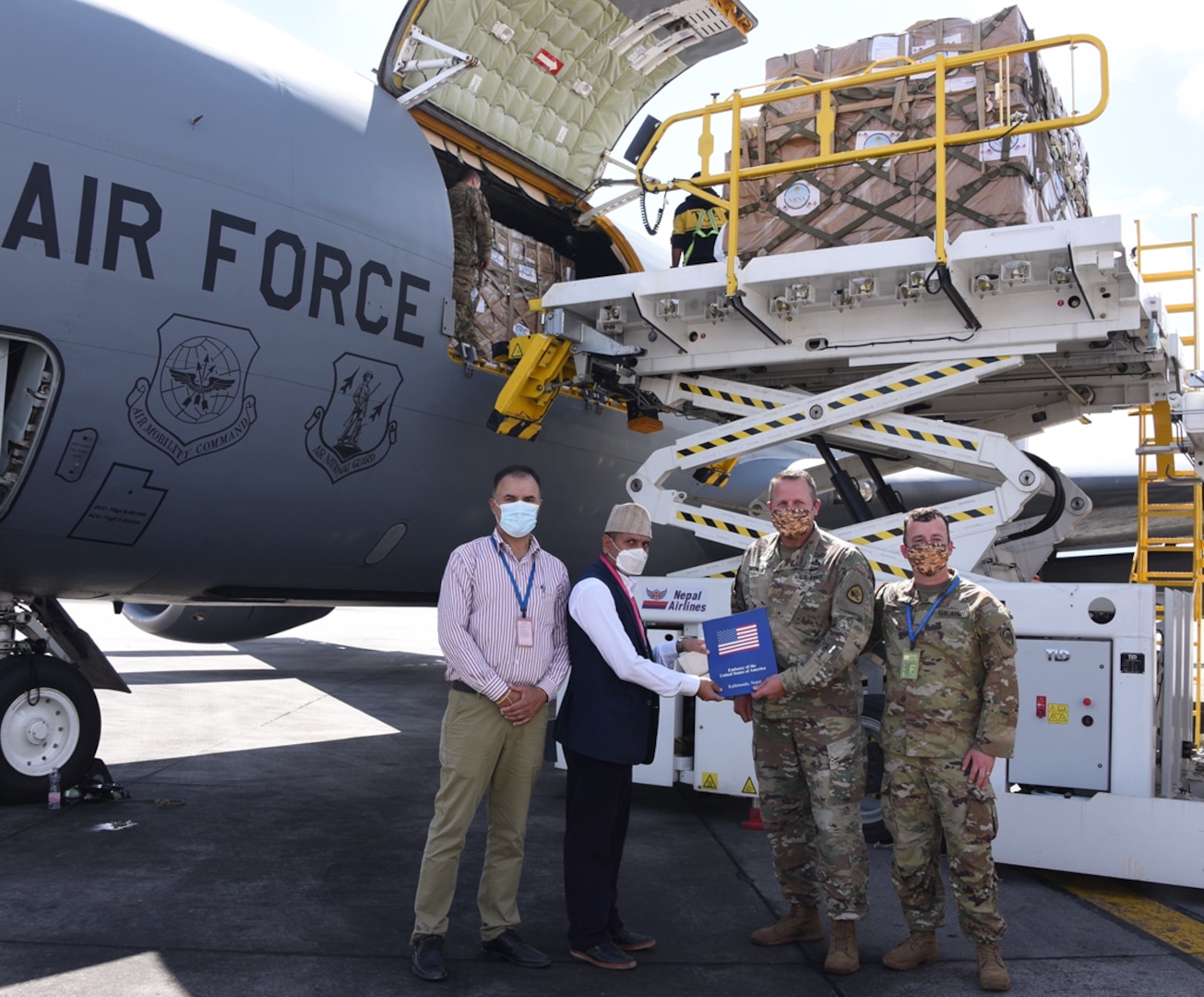 Utah Air National Guard Delivers Humanitarian Aid to Nepal