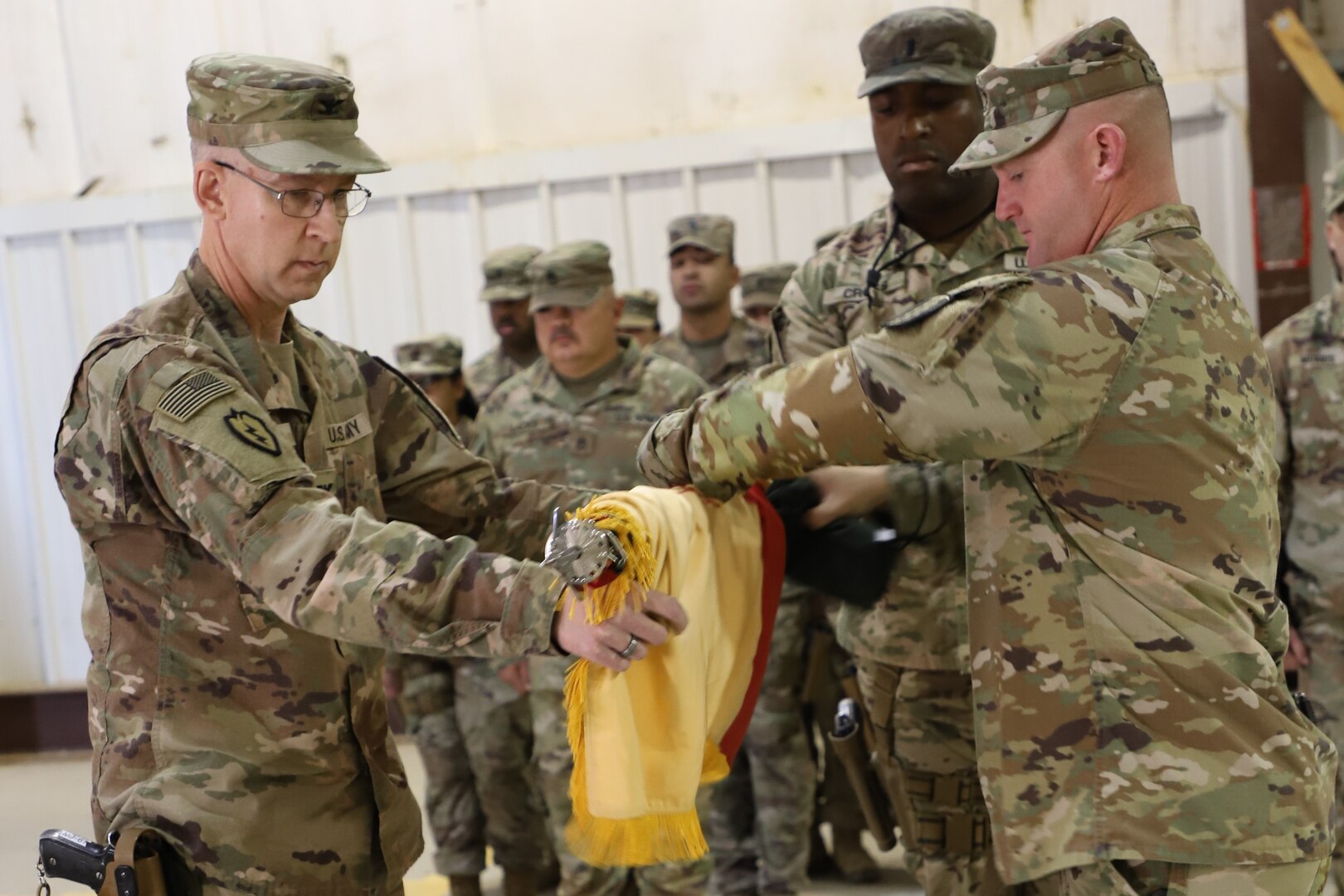 329th Regional Support Group Headquarters moves from Iraq to Kuwait