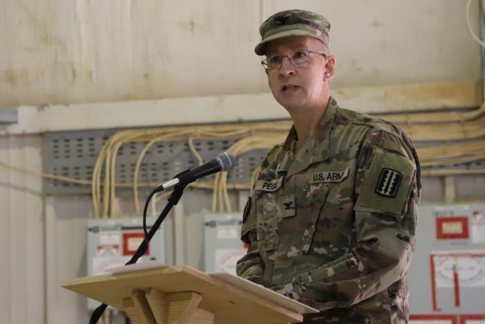 329th Regional Support Group Headquarters moves from Iraq to Kuwait