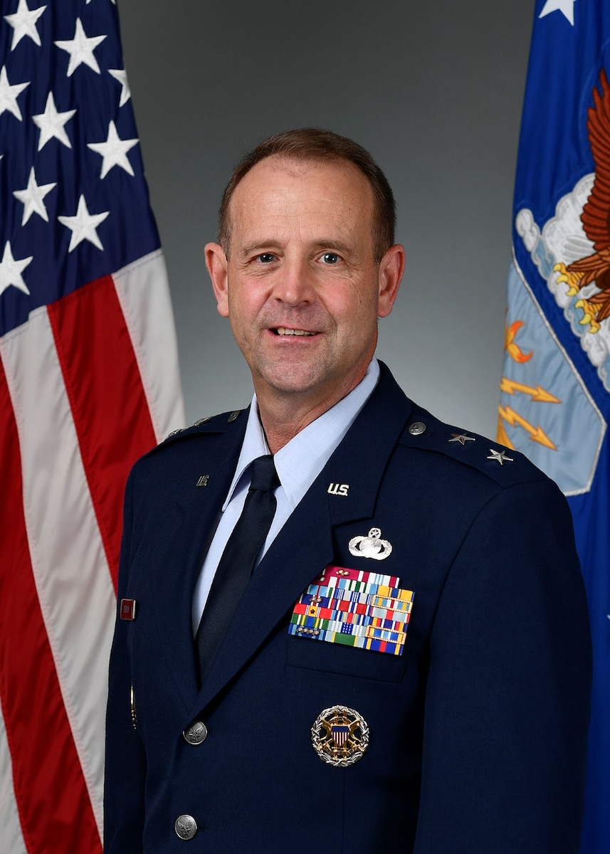 This is the official portrait of Maj. Gen. James D. Peccia III.