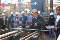 Construction started on the fifth Expeditionary Sea Base (ESB), the future USS Robert E. Simanek (ESB 7), at General Dynamics National Steel and Shipbuilding Company (GD-NASSCO) in San Diego during a small ceremony, Dec. 1.