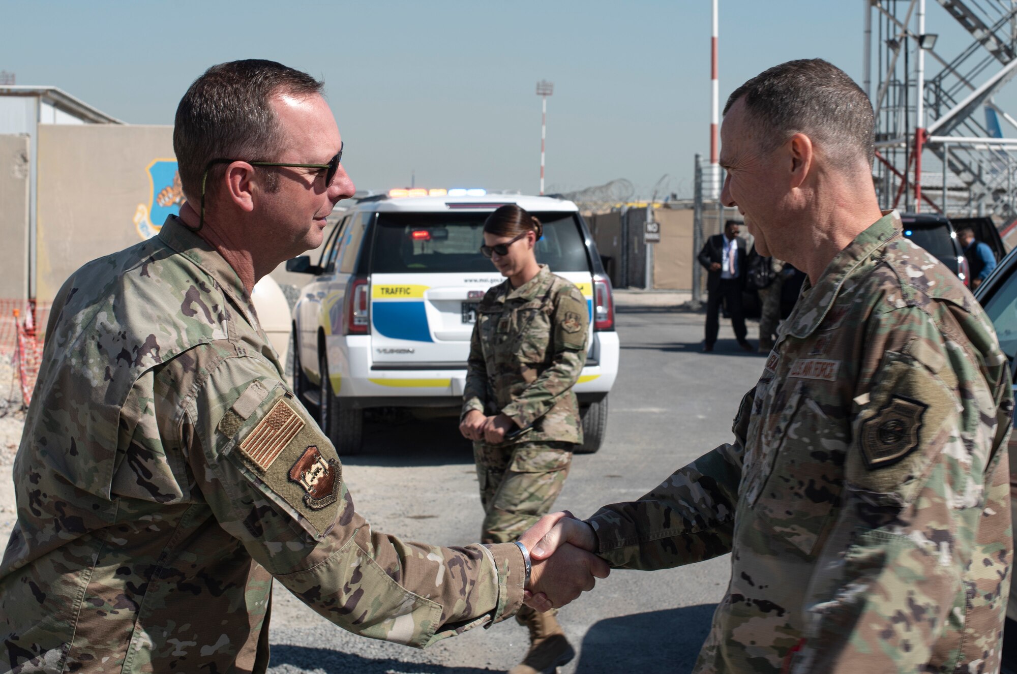 9th AF Commander visits Cargo City