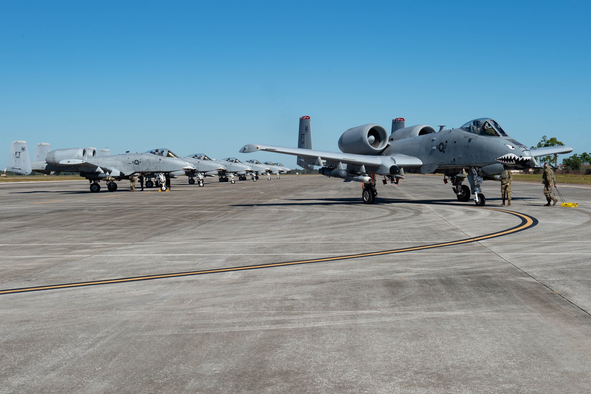 A photo of aircrafts.