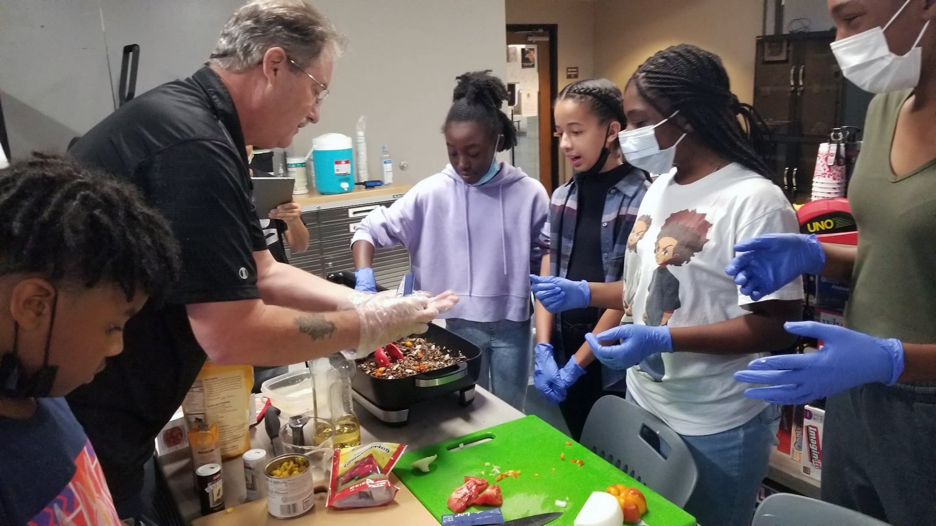Cooking class allows JBSA-Randolph youth to learn about Native American foods, culture
