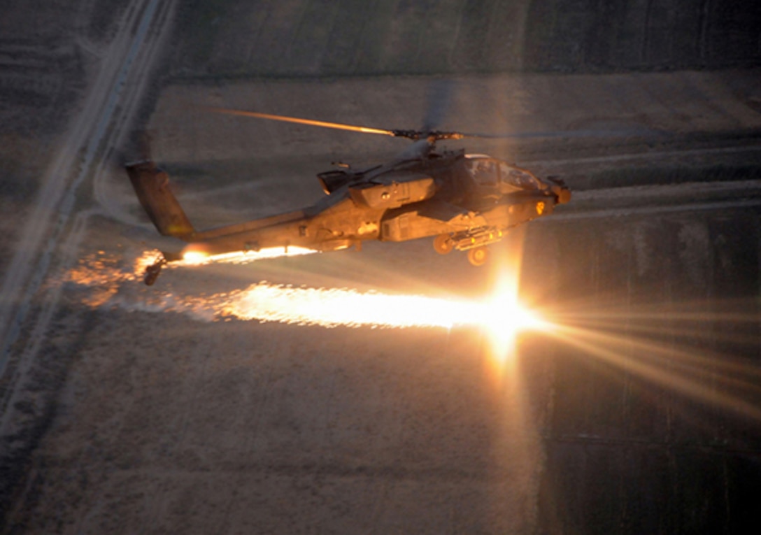 AH-64D Apache attack helicopter