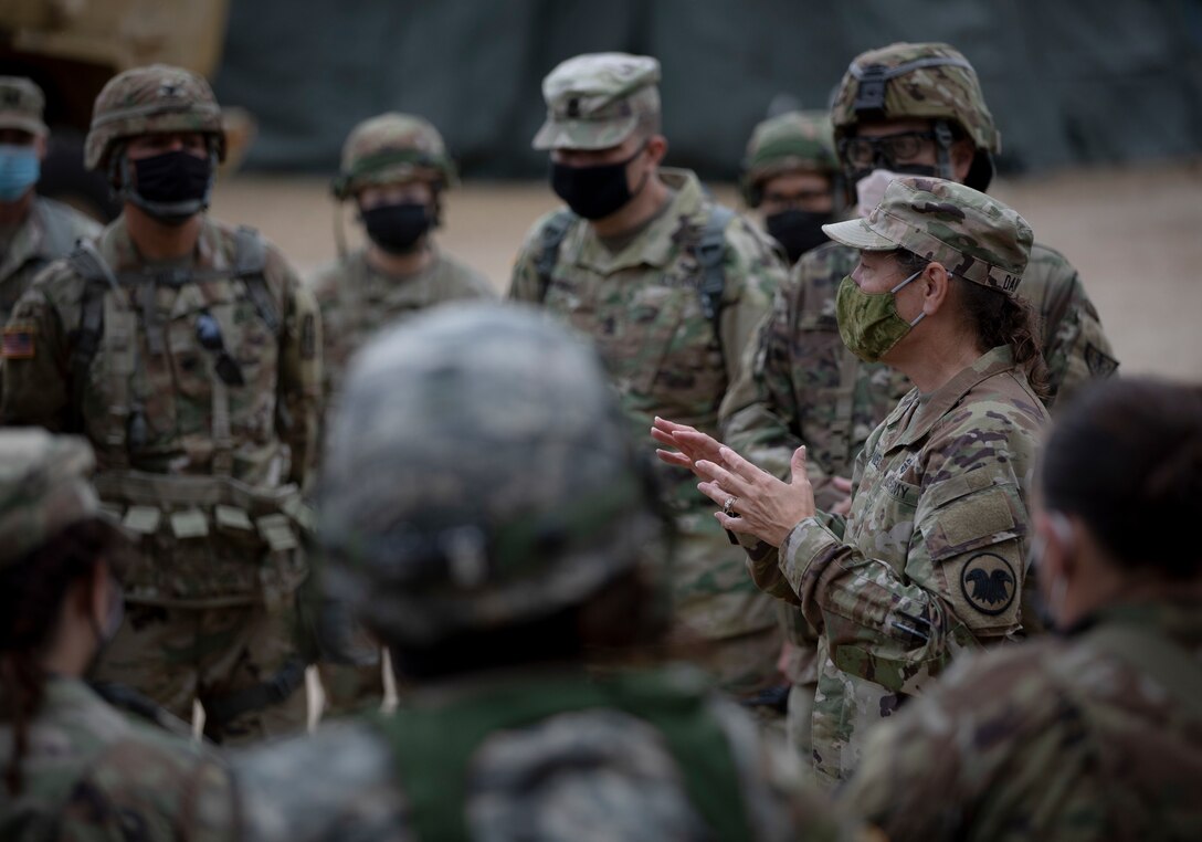 Lt. Gen. Jody J. Daniels visits CSTX 2021