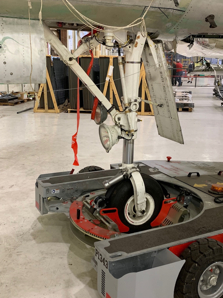 WRALC remote control aircraft tug creates safer work environment