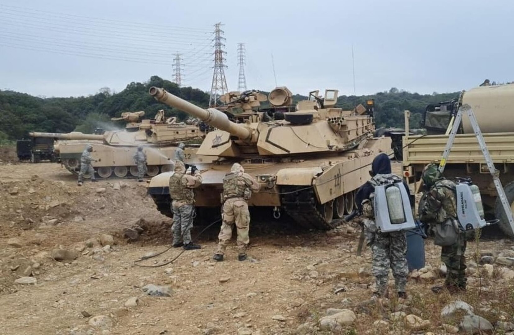 U.S. Army Chemical Company keeps combat units in South Korea ready to fight tonight