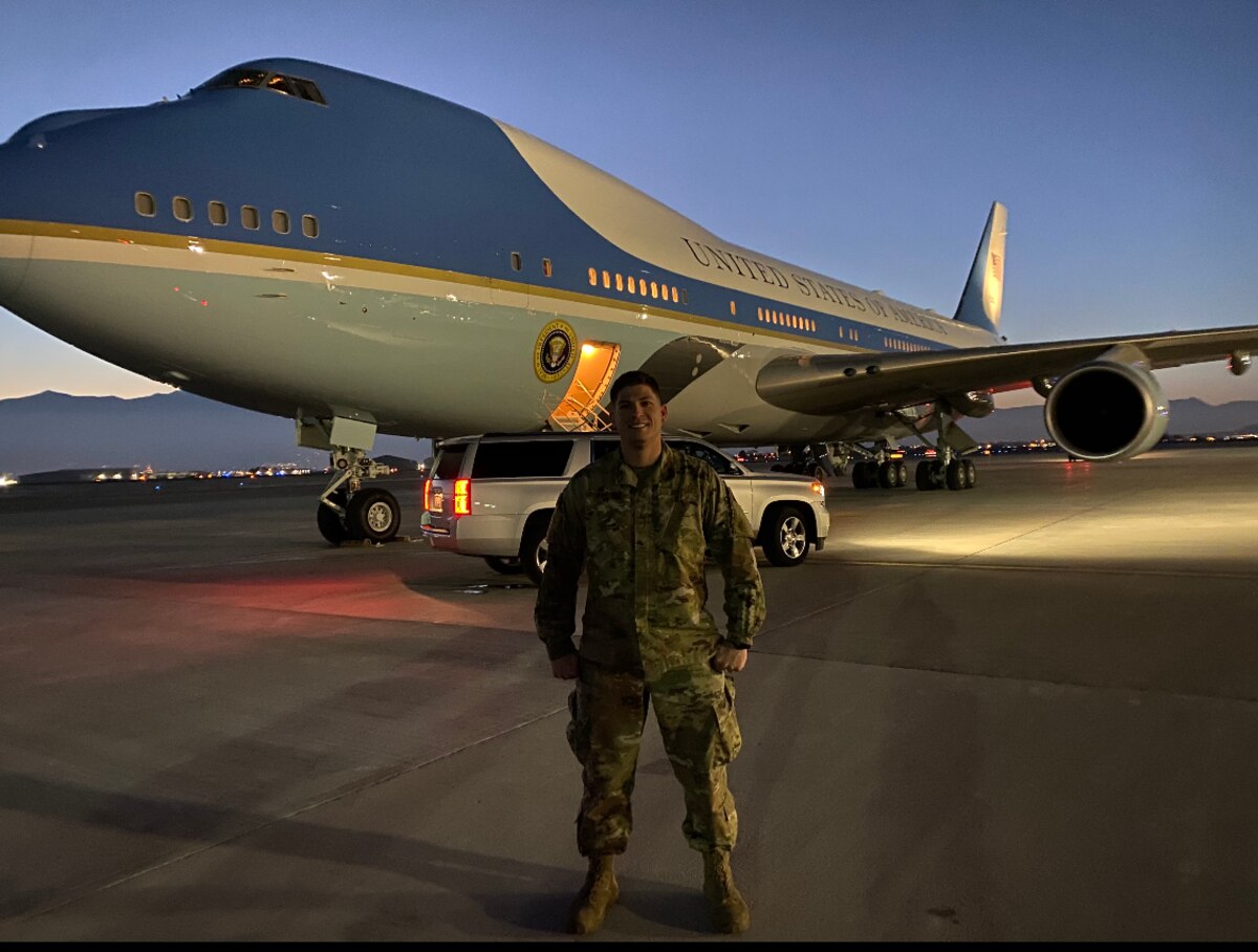 starkovich at Air Force one