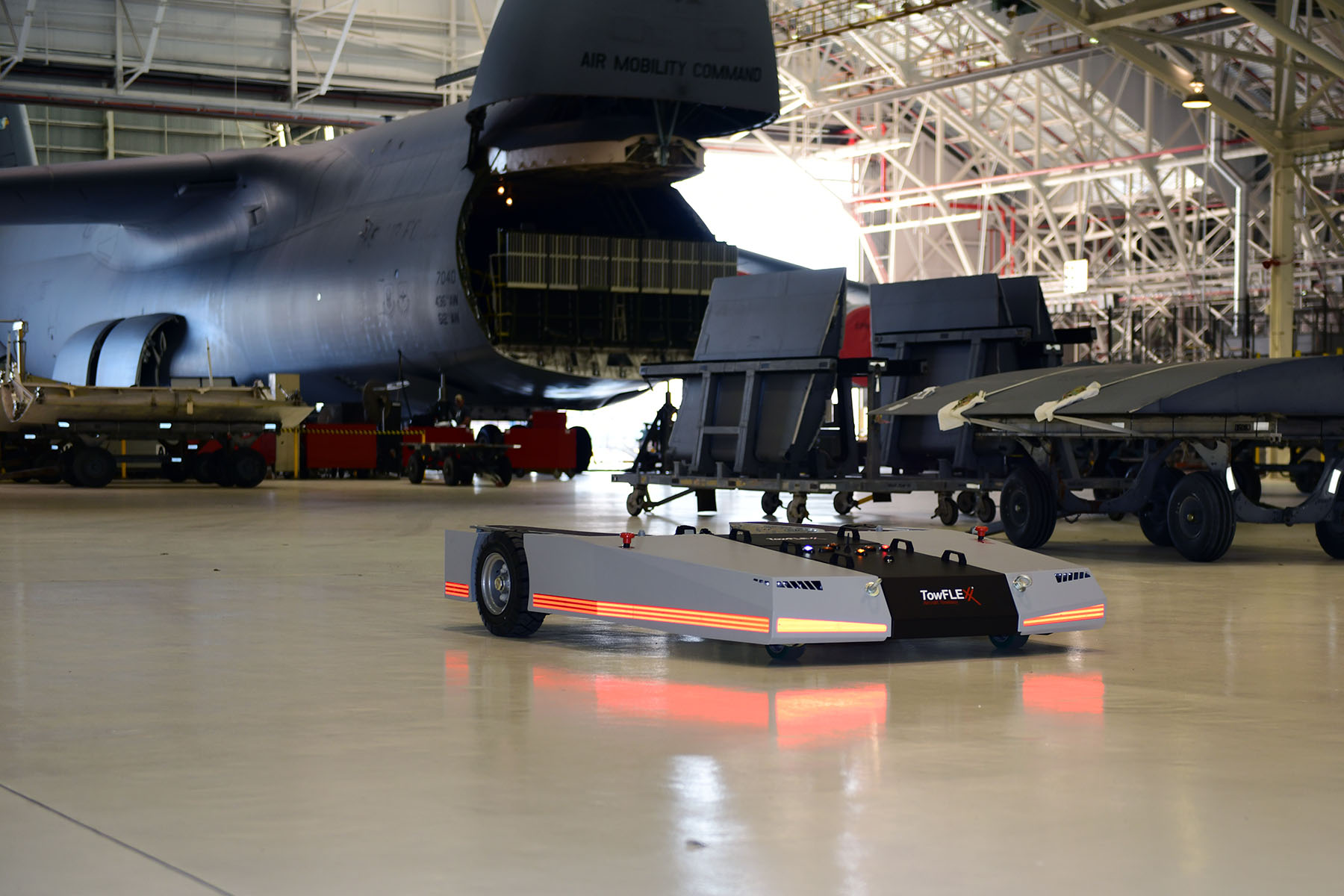 Remote shop control aircraft