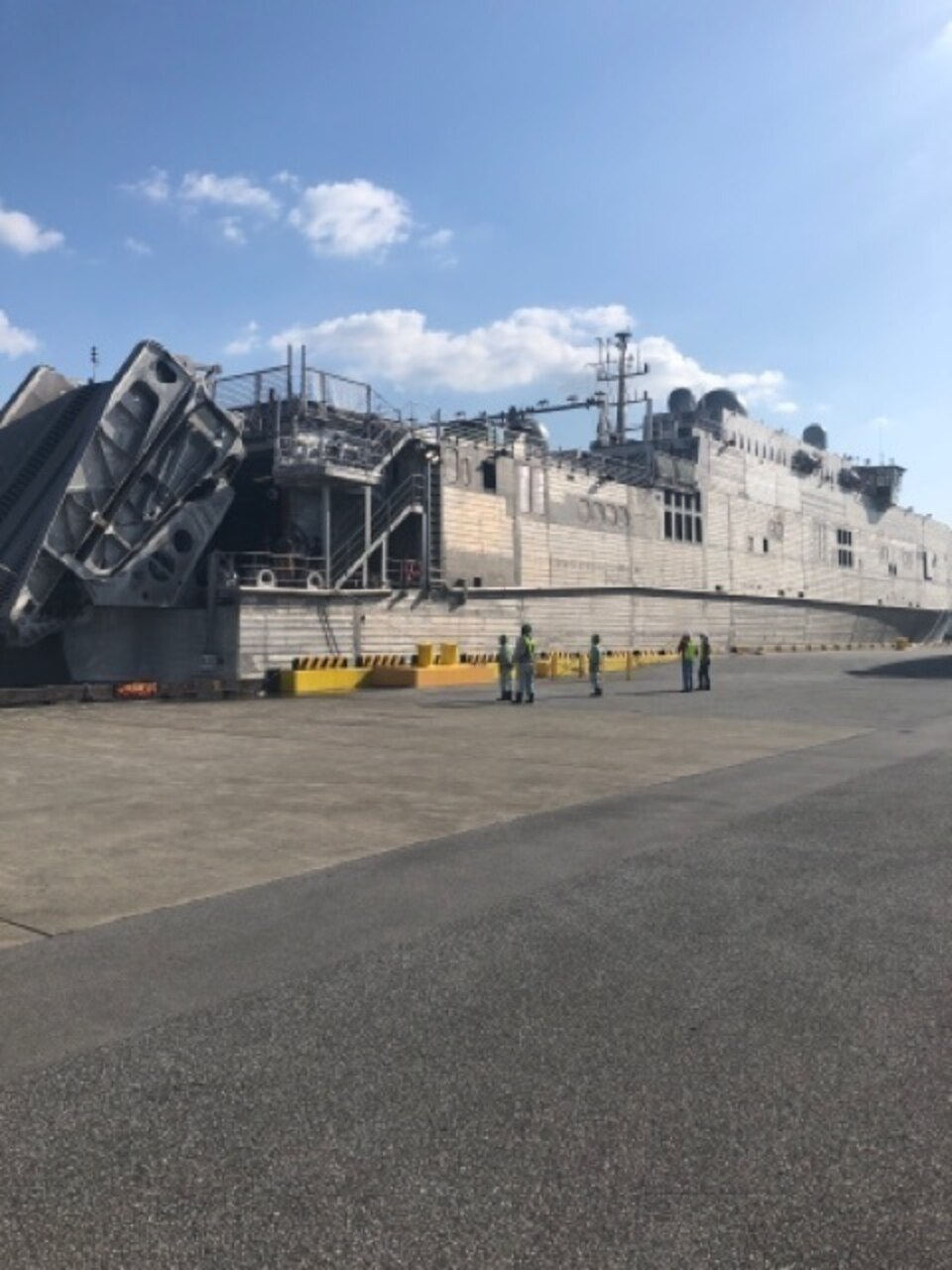 NAHA, JAPAN (Nov. 11, 2021) -- Military Sealift Command’s expeditionary fast transport ship USNS Puerto Rico (T-EPF 11) is supporting the U.S. Marine Corps during Resolute Dragon 21 in Japan, Dec 4-16.  Resolute Dragon helps strengthen the defensive capabilities of the U.S.-Japan Alliance by refining procedures for bilateral command, control and coordination in a geographically distributed environment. Fast, agile and flexible, Puerto Rico can support a wide range of missions, including humanitarian assistance and disaster relief, theater security cooperation, maritime domain awareness and noncombatant evacuations.  (Photo by Gene Palabrica)