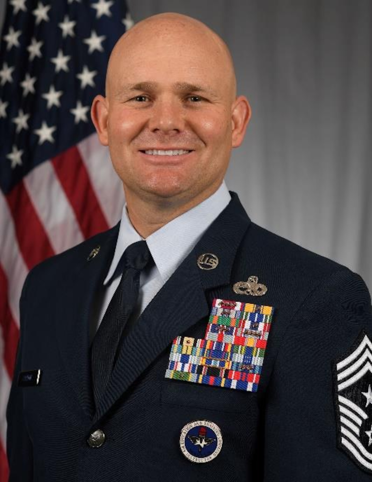 CMSgt Matthew Coltrin official photo