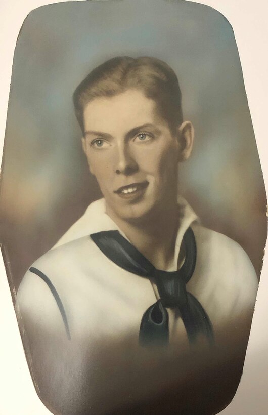 George Merton Gooch, Navy enlistment photo, 1939