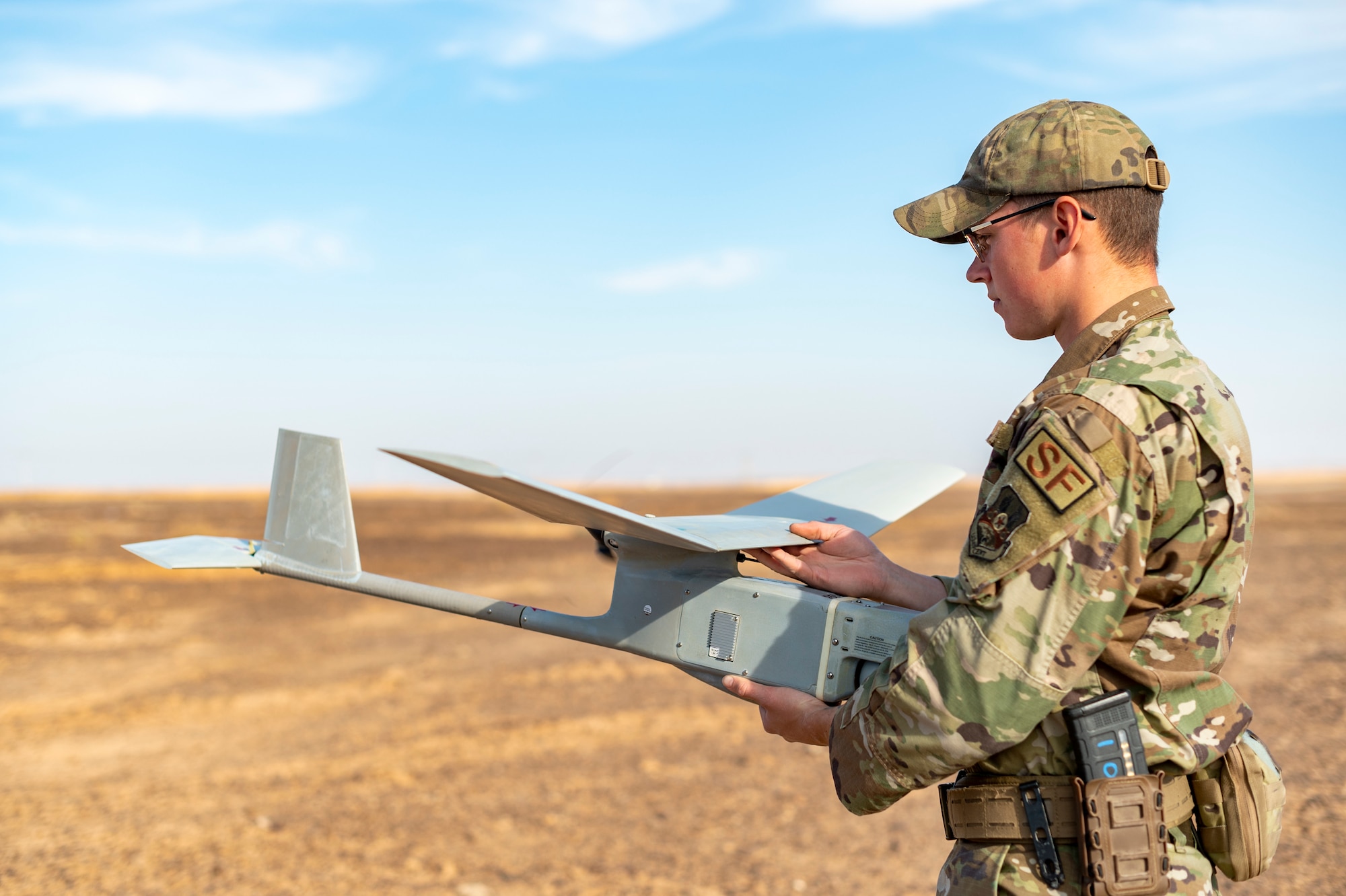 SUAS operators perform routine flights to enhance surveillance as well as strengthen and refine Counter-Small Unmanned Aerial Systems tactics, techniques and procedures.