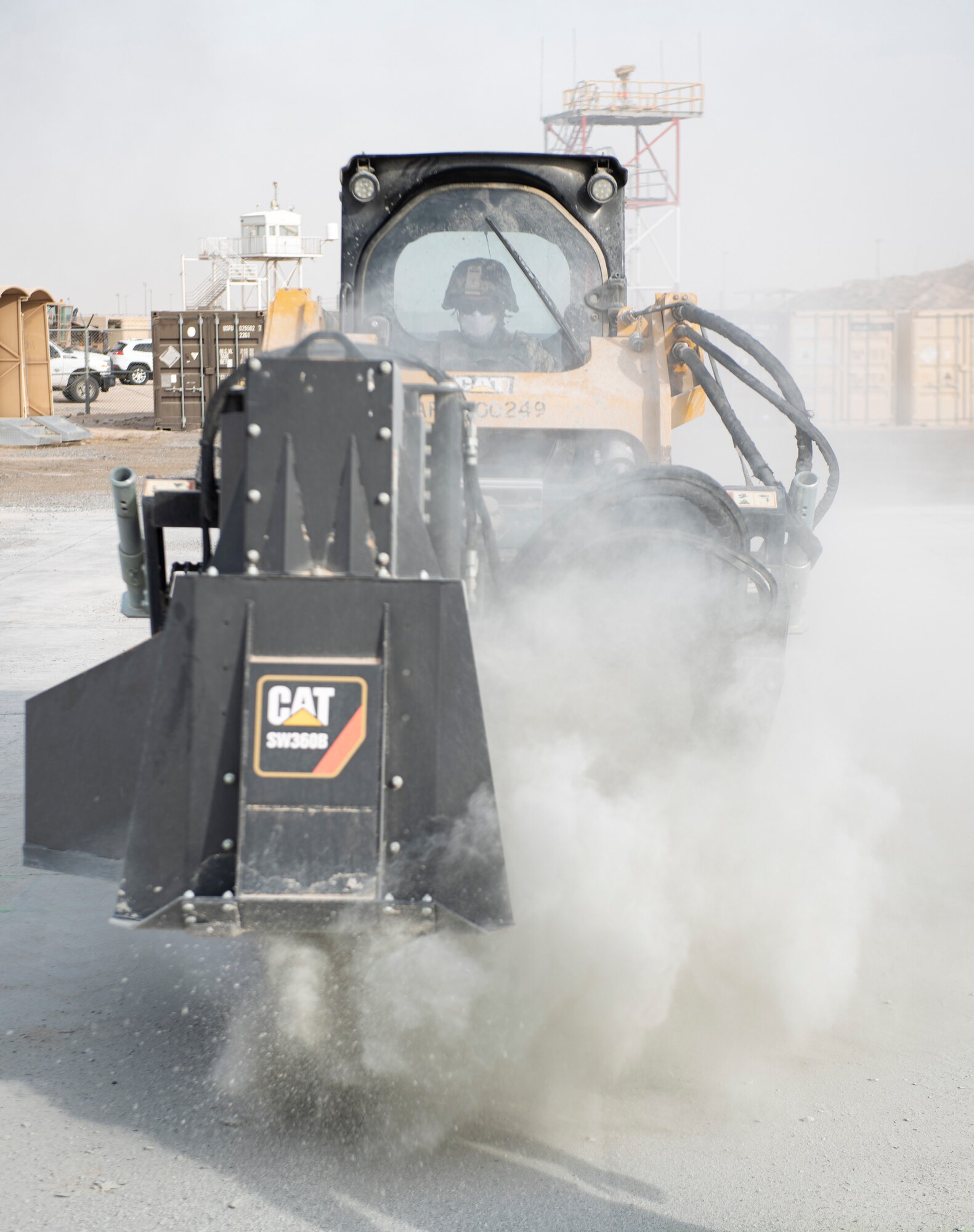386th AEW Exercises Attack Response