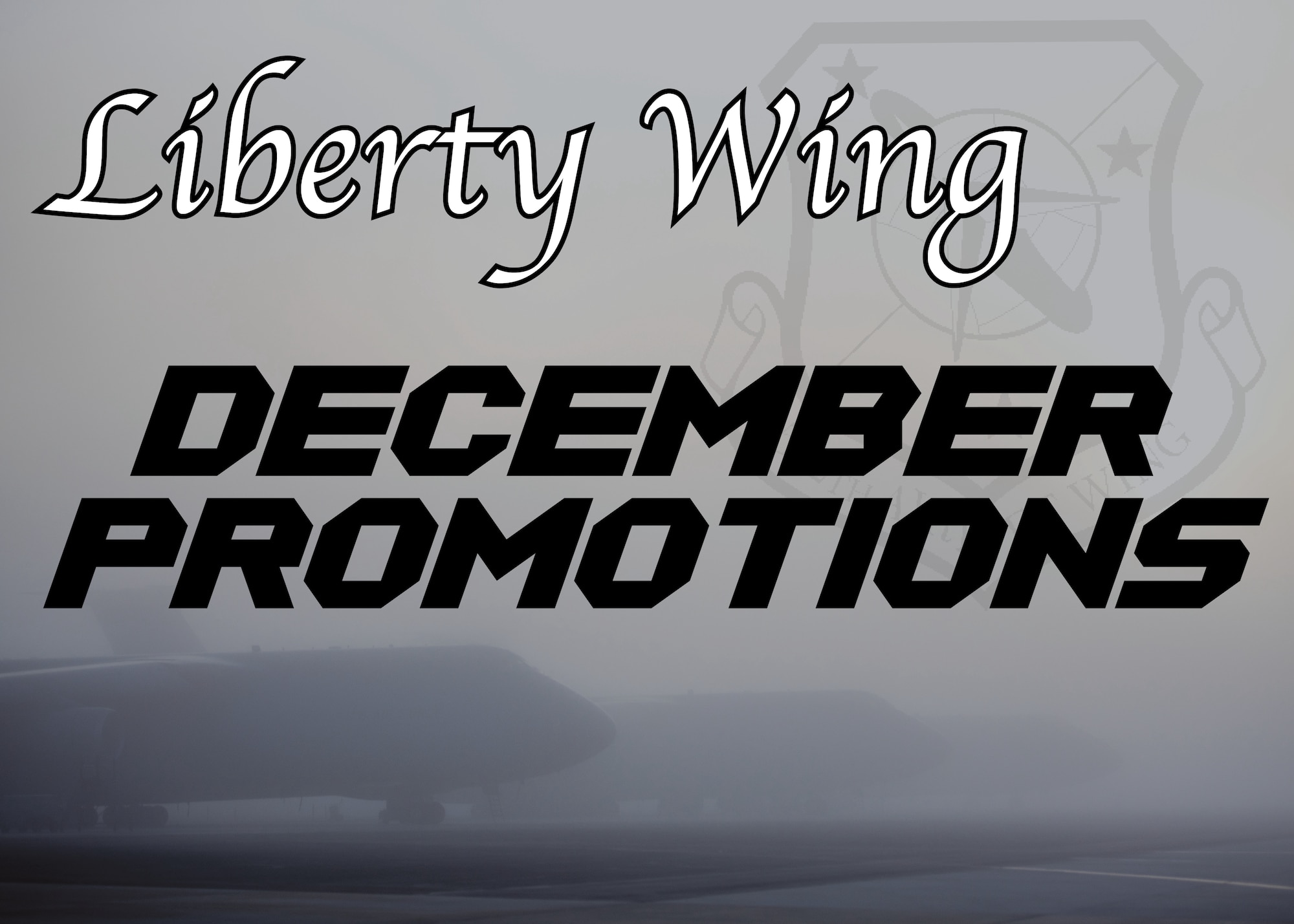 Liberty Wing December Promotions
