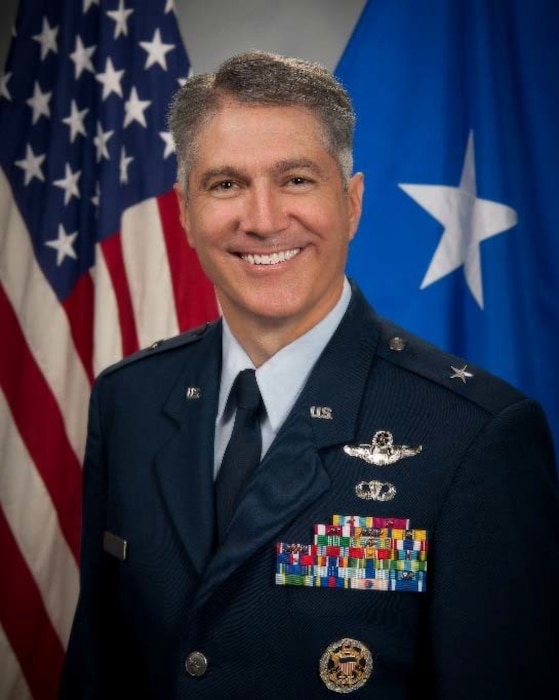 This is the official portrait of Brig. Gen. Jeremy T. Sloane.