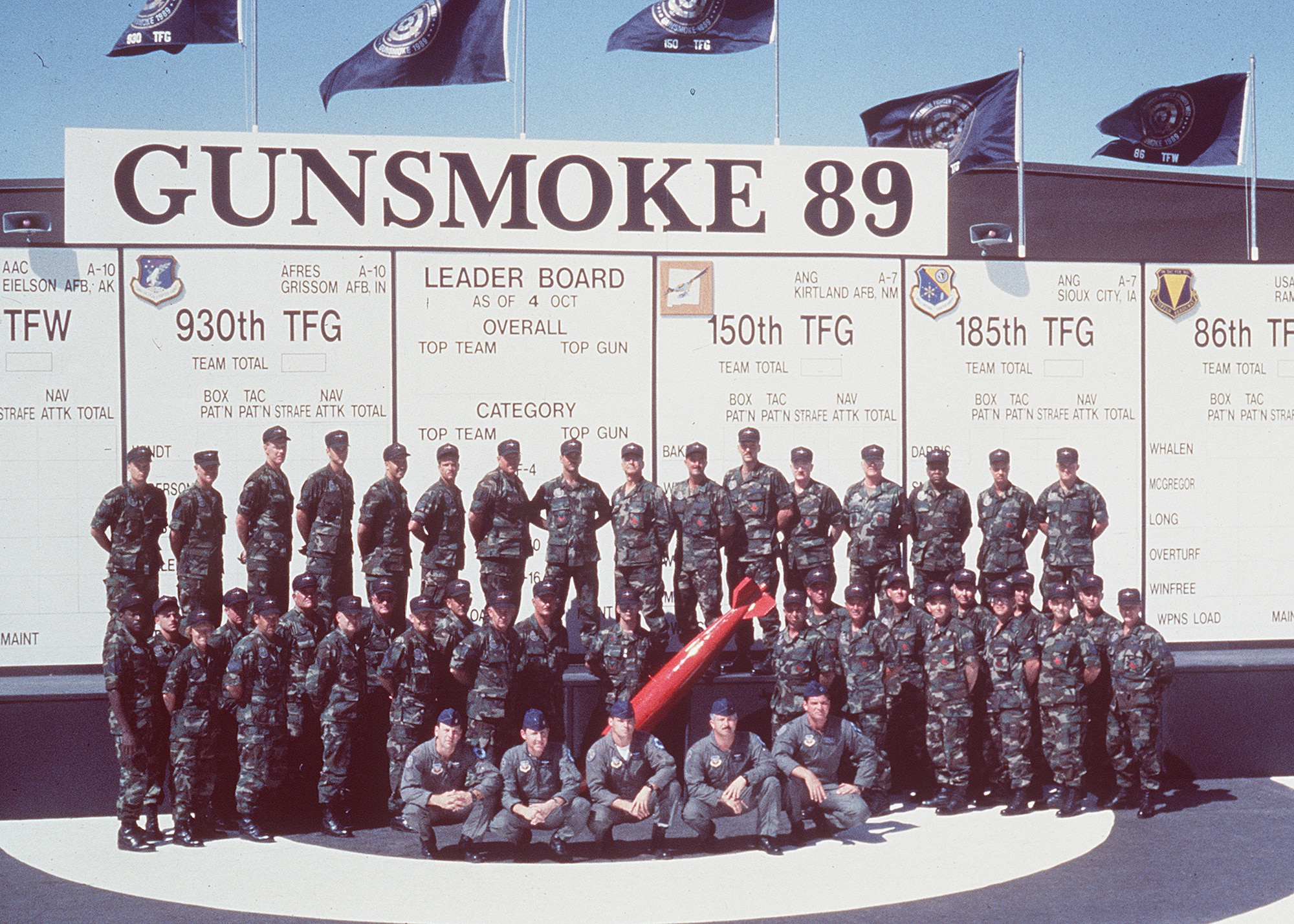 SCANG Gunsmoke World Champions, 1989