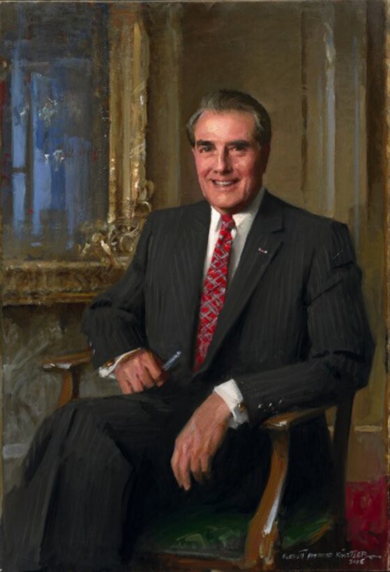 Painting of Senator Bob Dole