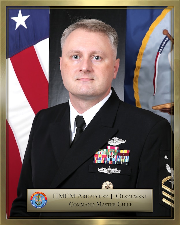 HMCM Arkadiusz J. Olszewski official biography photo