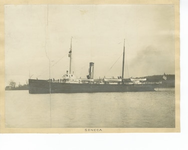 Revenue Cutter SENECA at sea, no date.