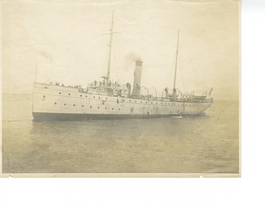 Revenue Cutter SENECA at sea, no date.