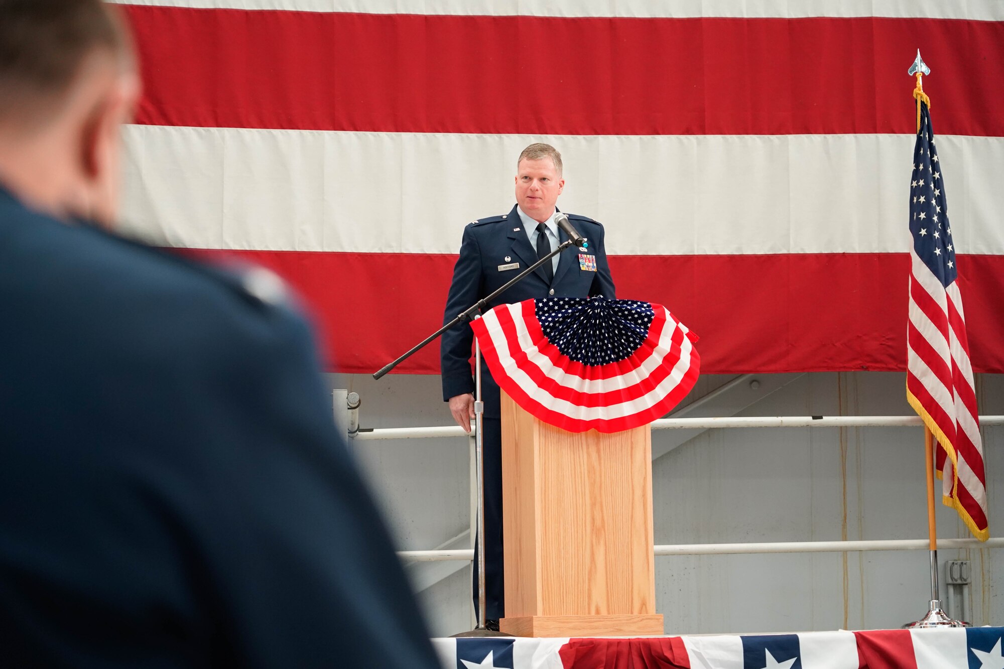 142nd Wing Change of Command