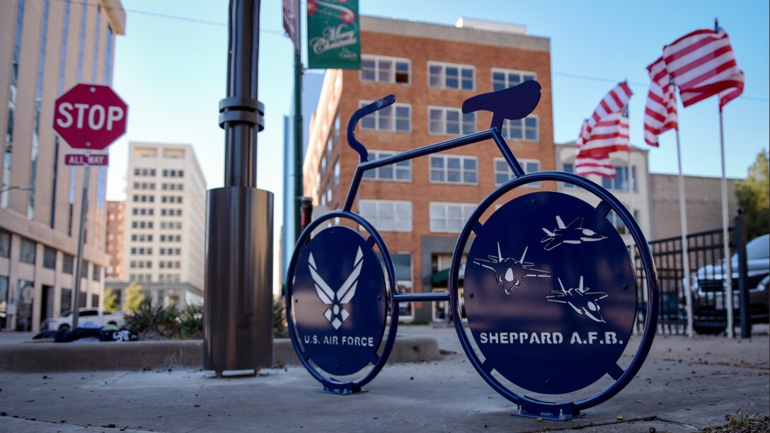 Wichita Falls bicycle rack