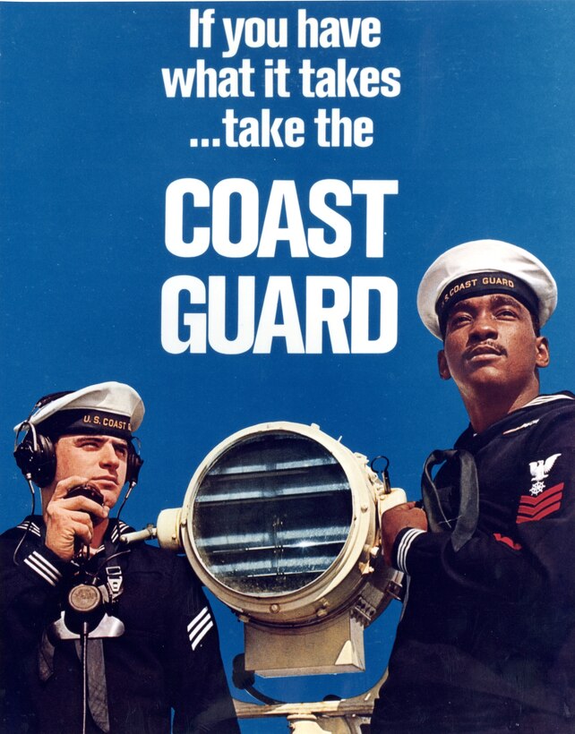 A USCG recruiting poster