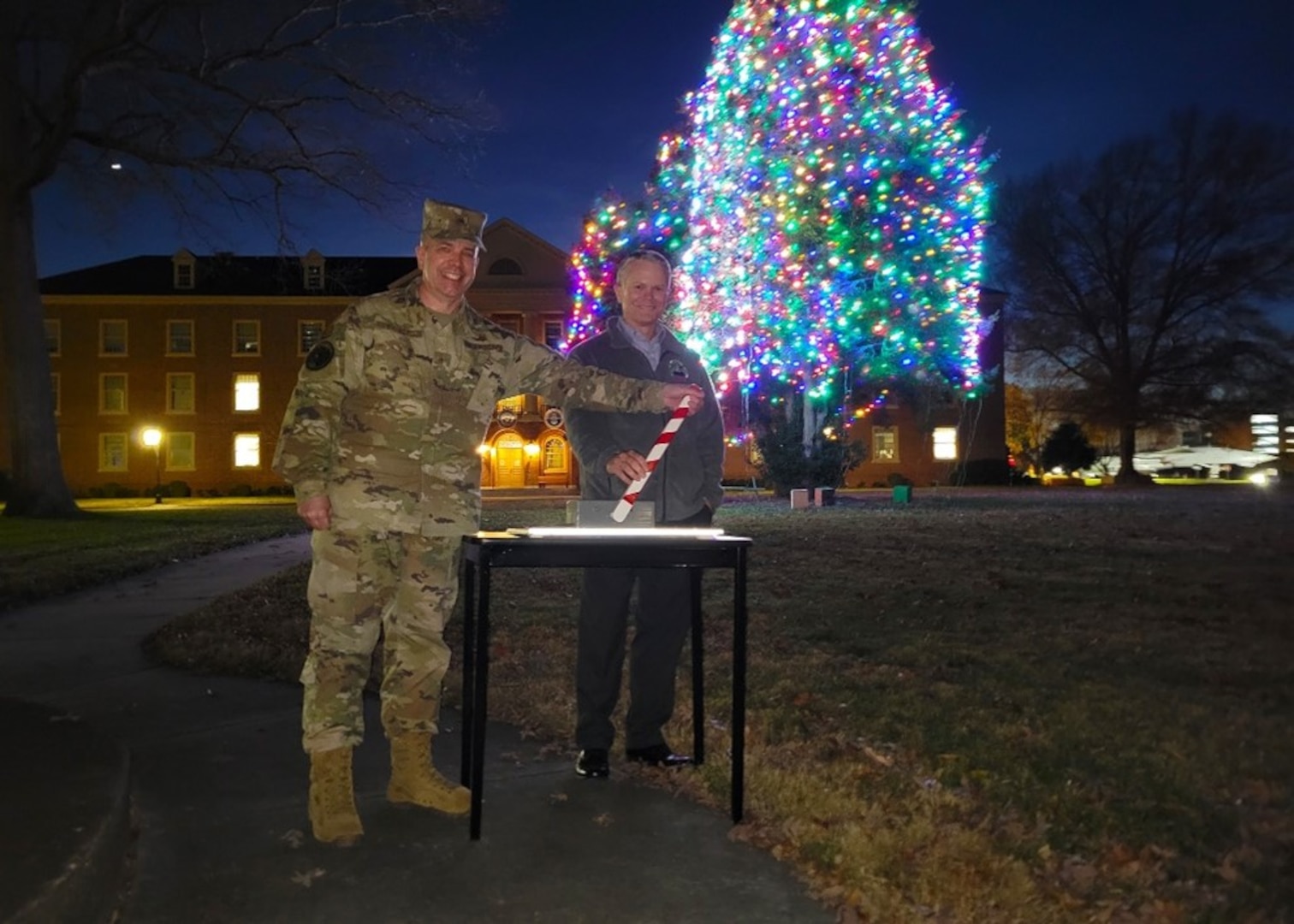 Tree lighting kicks off holiday season on DSCR