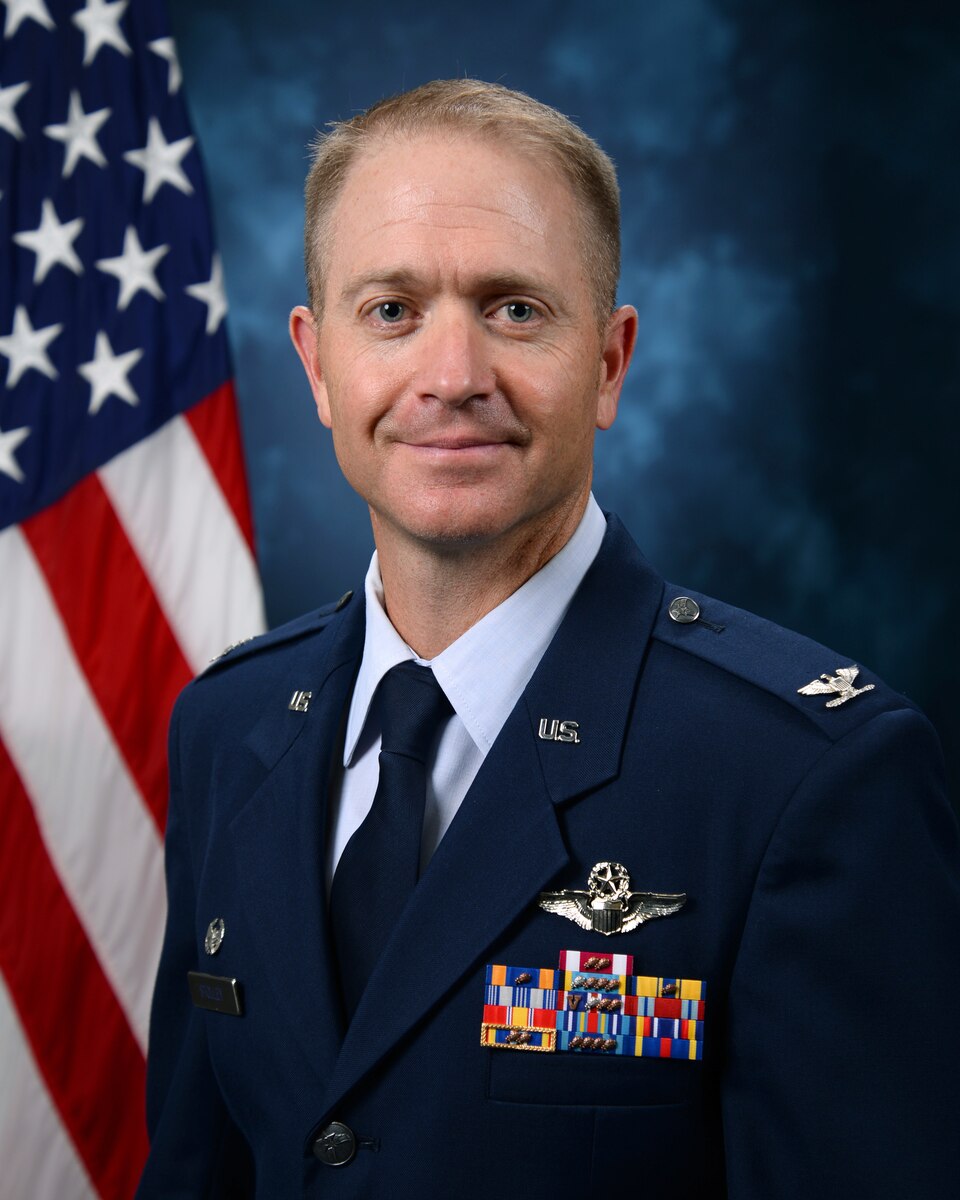 Col. Michael R. Stolley serves as the 306th Flying Training Group commander, 12th Flying Training Wing, U.S. Air Force Academy, Colo.