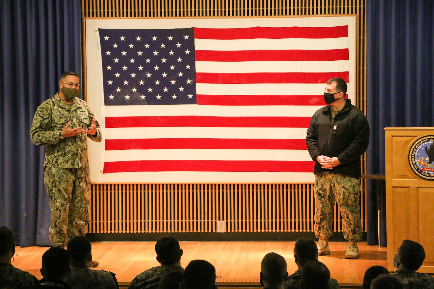 CIWT Command Team Visit IWTC Virginia Beach > Commander, U.S. Navy