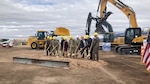 On December 9, 2021 the Defense Threat Reduction Agency’s Albuquerque Office (DTRA-AQ) conducted a groundbreaking ceremony recognizing a recent Military Construction award to Hensel Phelps Construction Company for the modern 76,000 square foot controlled access administrative building that will consolidate activities that previously occurred in three separate buildings.