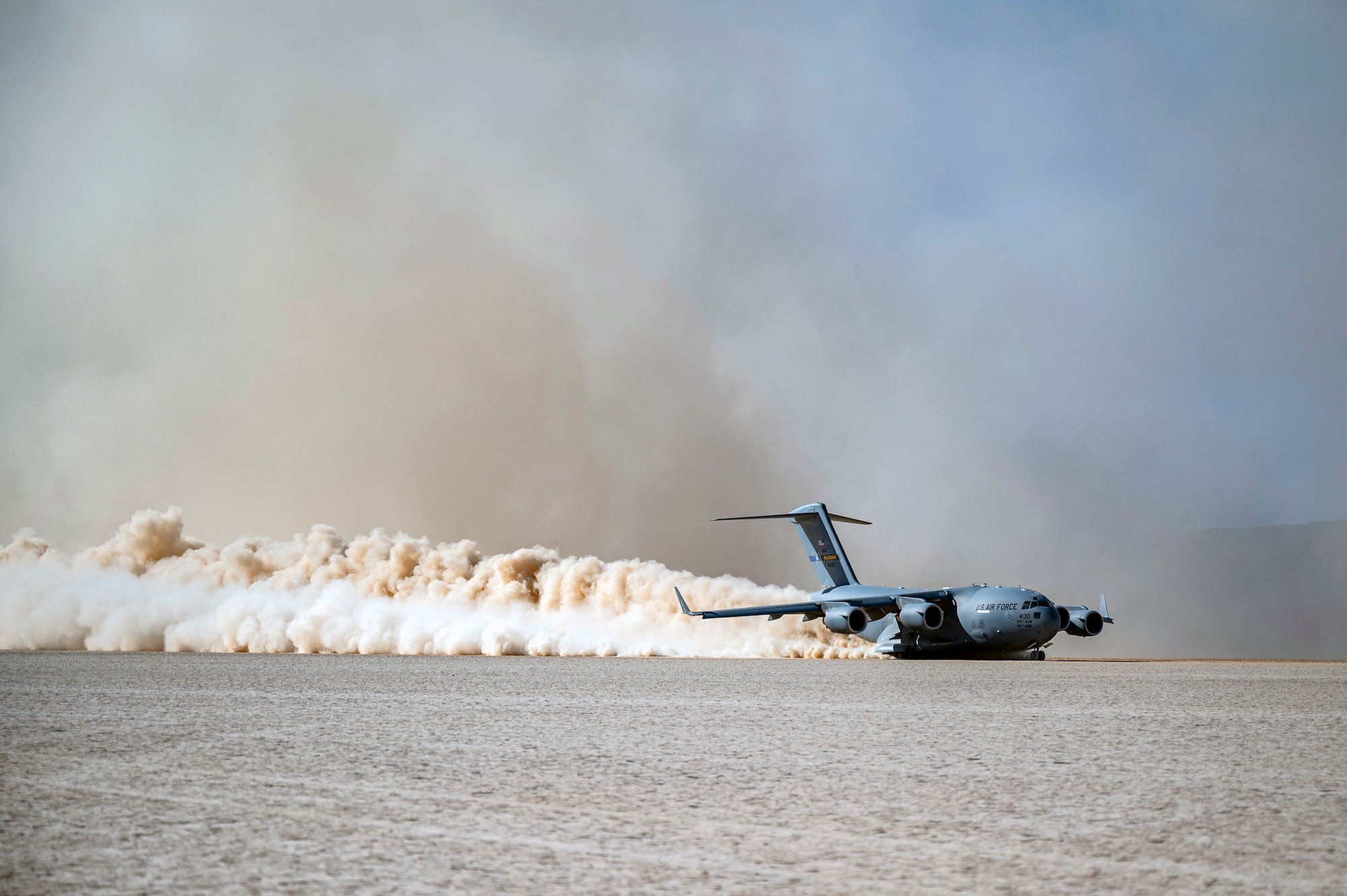 A C-17 Globemaster III takes off