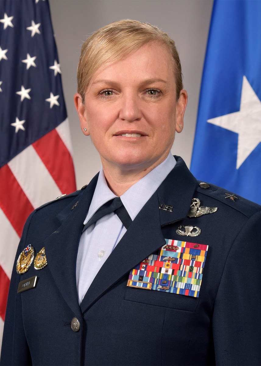 This is the official portrait of Brig. Gen. Melissa A. Coburn.