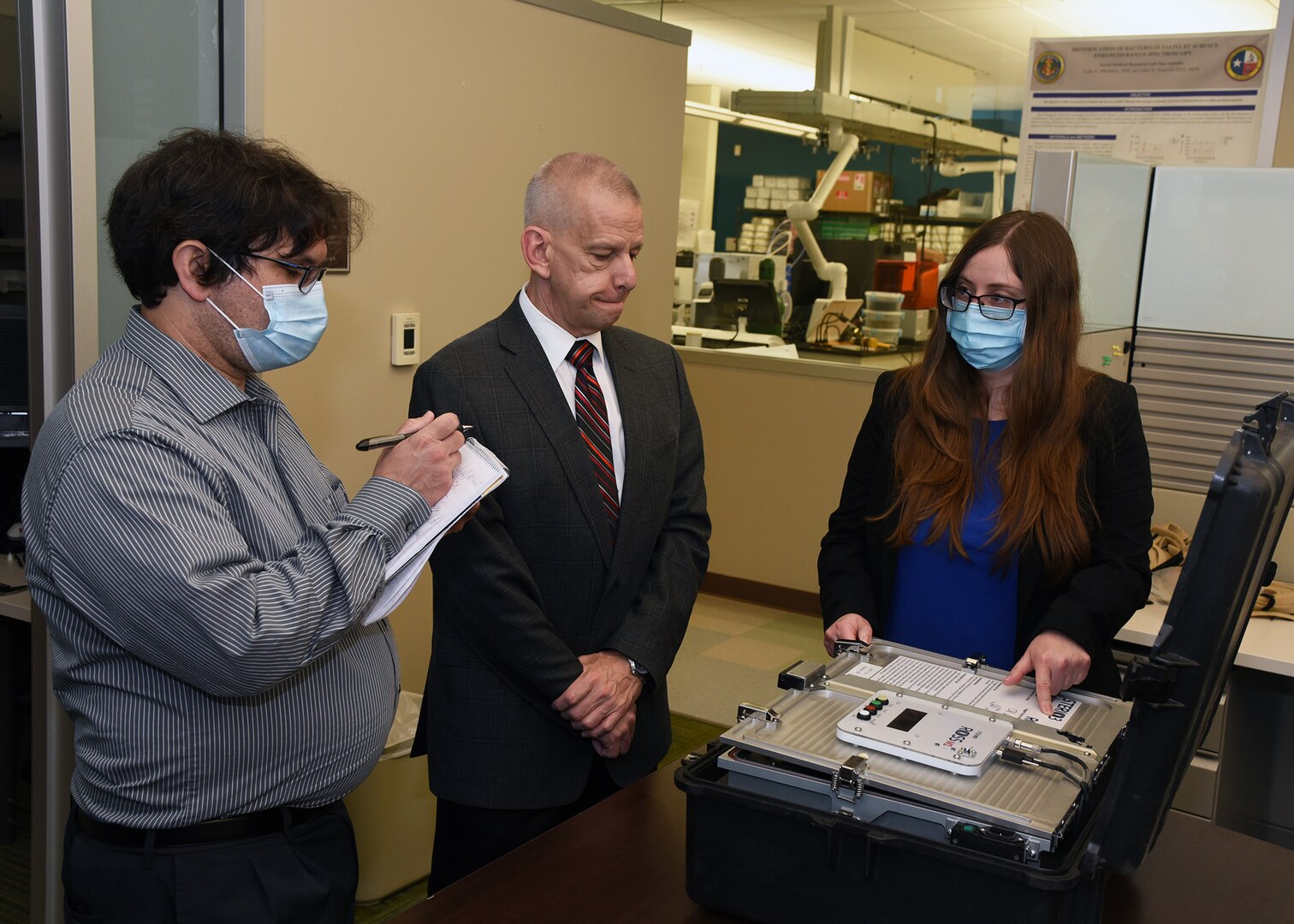 NAMRU-SA researchers working on portable sterilizer device for medical instruments