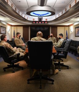 Chief Bruce sits down with the chief around base to discuss base functions.