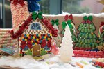 Staff serving aboard Naval Health Clinic Cherry Point celebrated the coming holiday season with a party on Friday, December 10.  The gathering included fellowship over a meal, a gingerbread construction contest and ugly sweater competition.