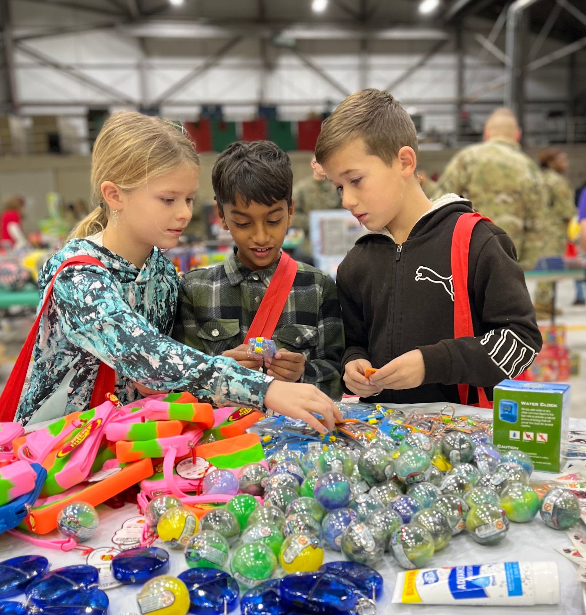 Military members and their children were able to enjoy a Kids Christmas party at Grissom on 4 December, 2021. Grissom provides several holiday programs aimed at bringing the spirit of the season to the base and local community.