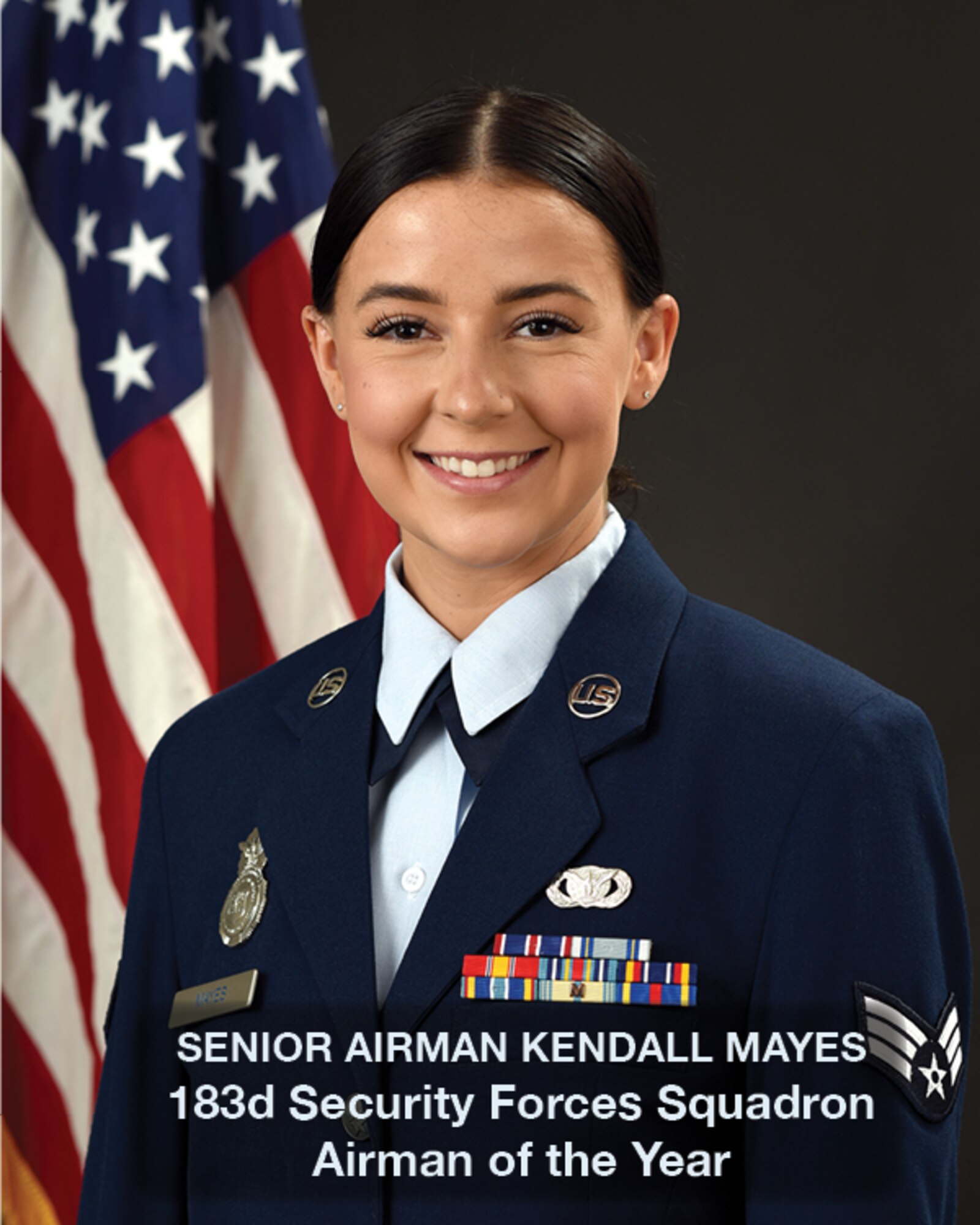 Photo of Senior Airman Kendall Mayes