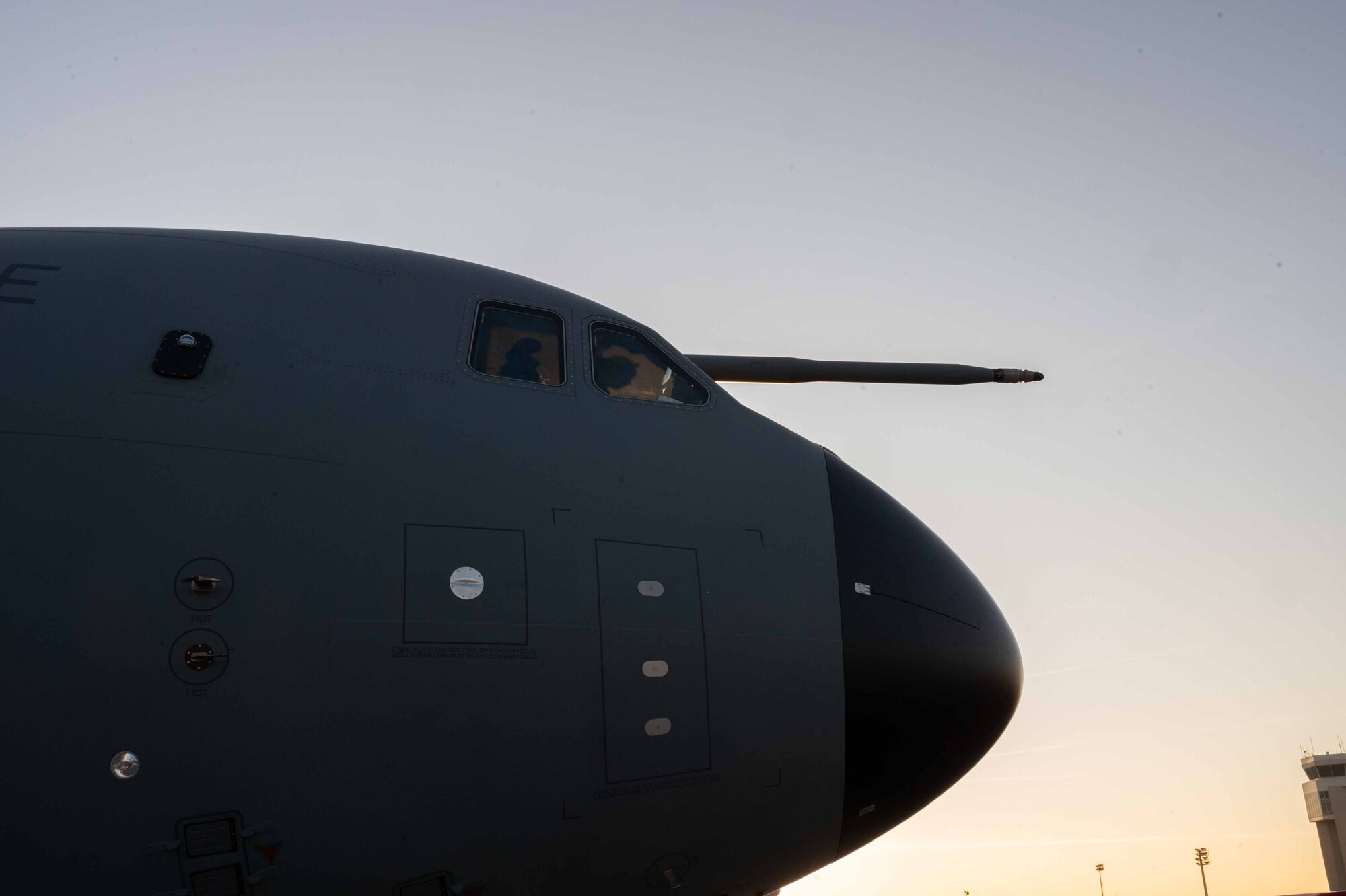 A Belgian air force pilot performs a pre-flight check on a Belgian air force A400M Atlas during a foreign military sales mission at Dover Air Force Base, Delaware, Dec. 9, 2021. Missions such as this strengthen the alliance between the U.S. and Belgium. The U.S. and Belgium work bilaterally and in international and regional organizations to encourage economic and political cooperation and assistance to developing countries. (U.S. Air Force photo by Senior Airman Faith Schaefer)