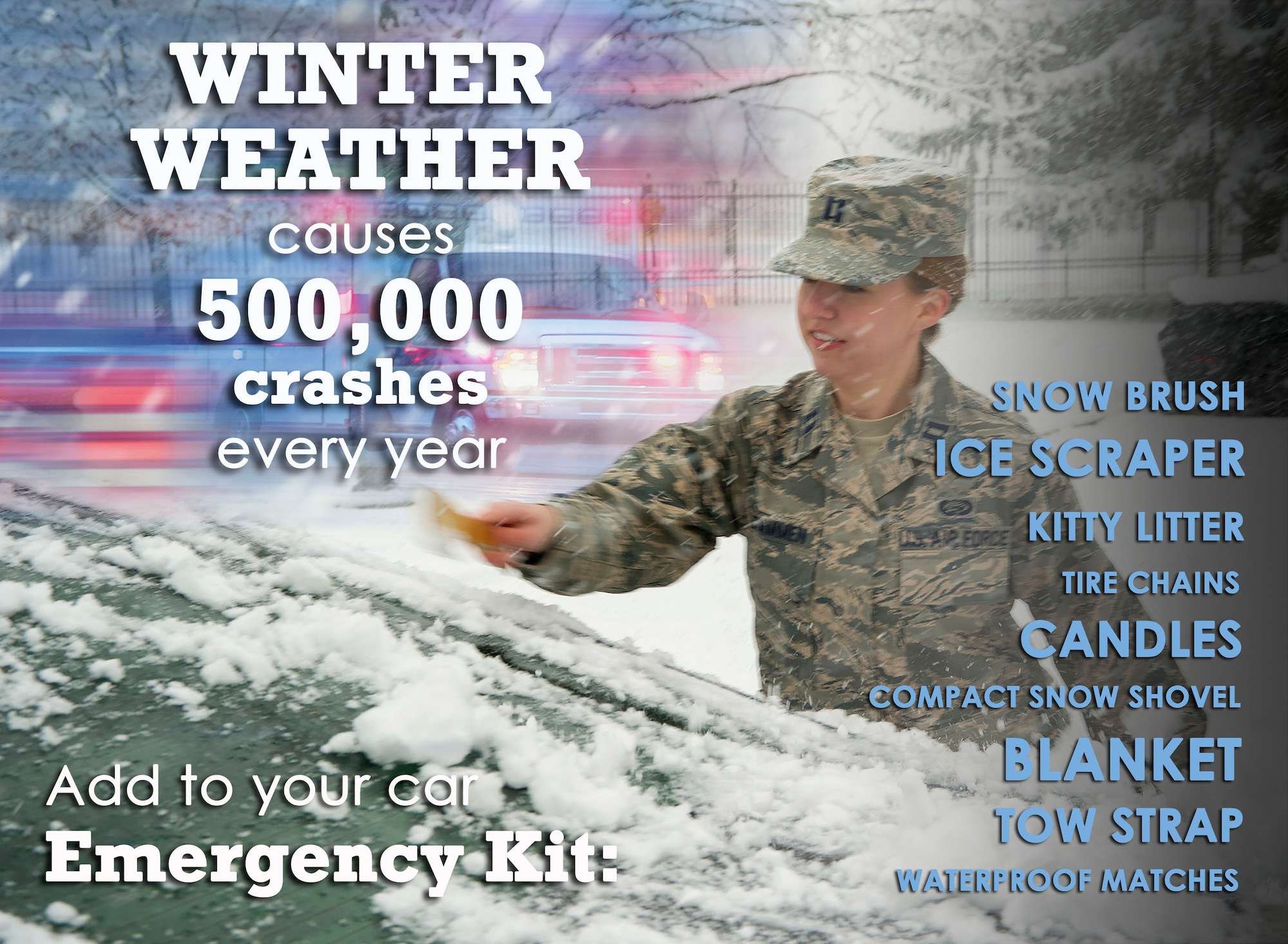 winter safety graphic