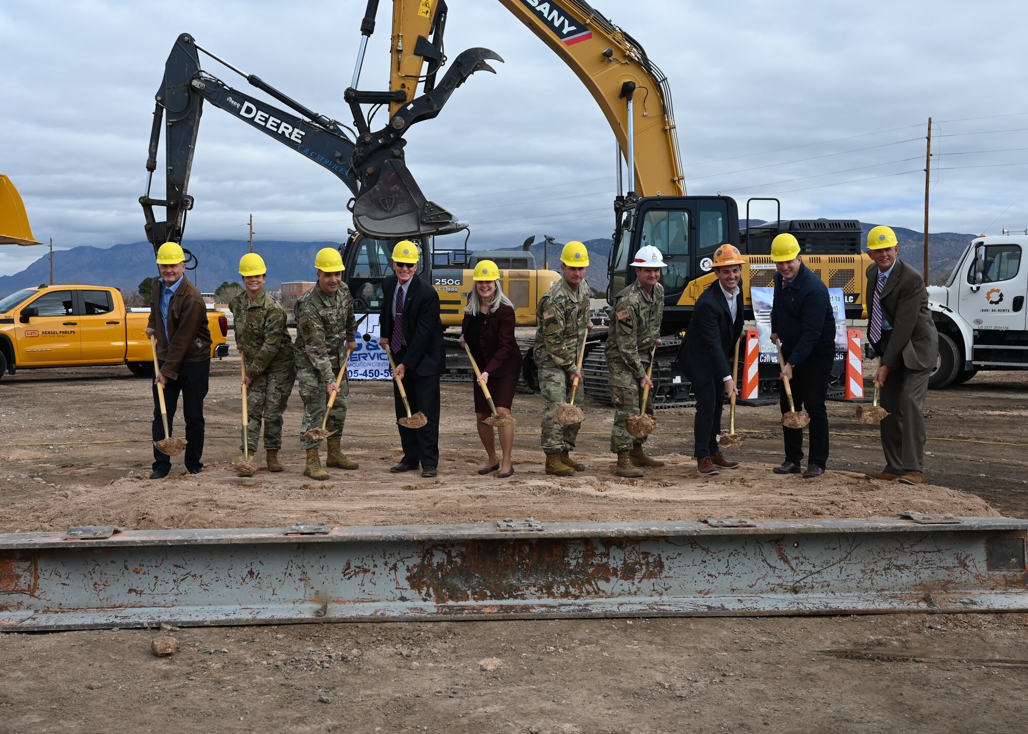 Leadership members pose for a photo