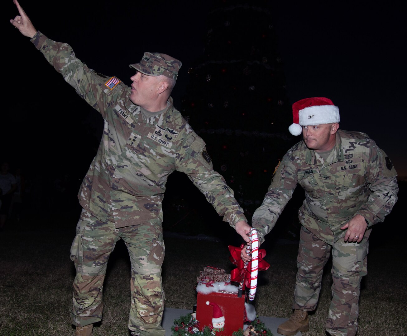 JBSA lights up for the holidays