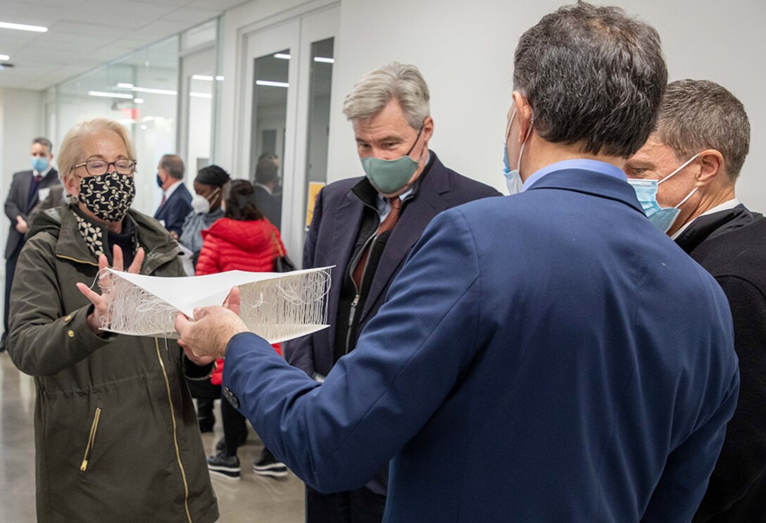 NUWC Division Newport inventors showcase cutting-edge technology during collaborative event at URI